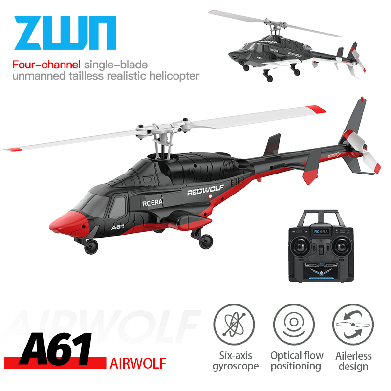 Rc Helicopter Coaxial - A61 RC Helicopter 2.4G 6-Aixs Gyroscope