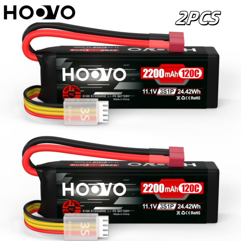 Rc Helicopter Remote Control - 2Pcs HOOVO 11.1V 2200mAh RC Battery