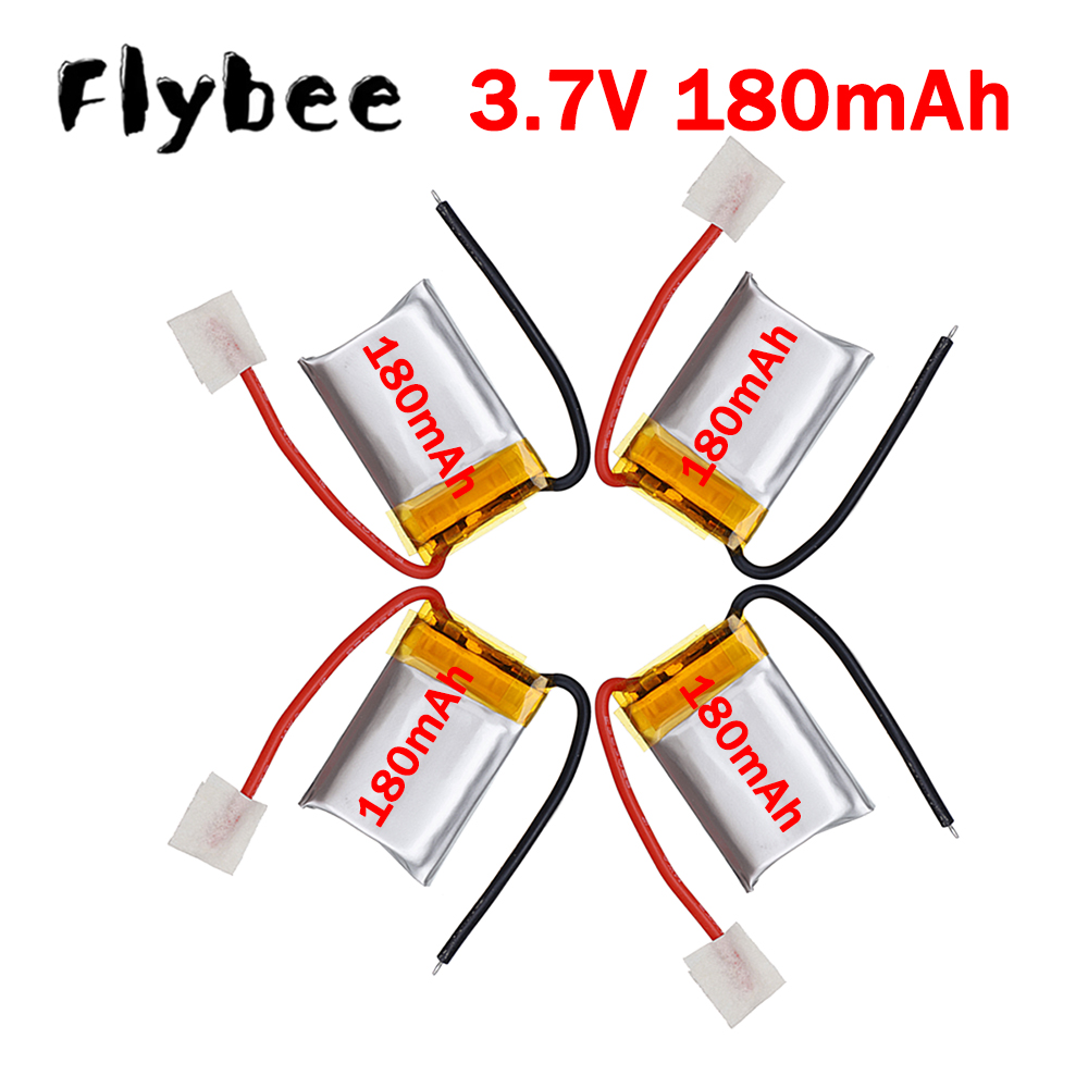 Rc Helicopter Coaxial - Lipo 180mAh 3.7V Battery for Syma