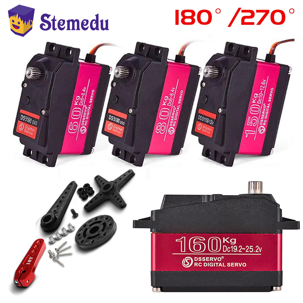 Rc Helicopter Servo - 60/80/150/160KG DS5160 DS5180 DS51150 DS51160 Digital