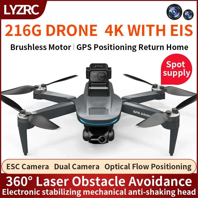 L200 PRO MAX Drone 4K 2-Axis P - Rc Helicopter Electric incelemesi ve fiyatı