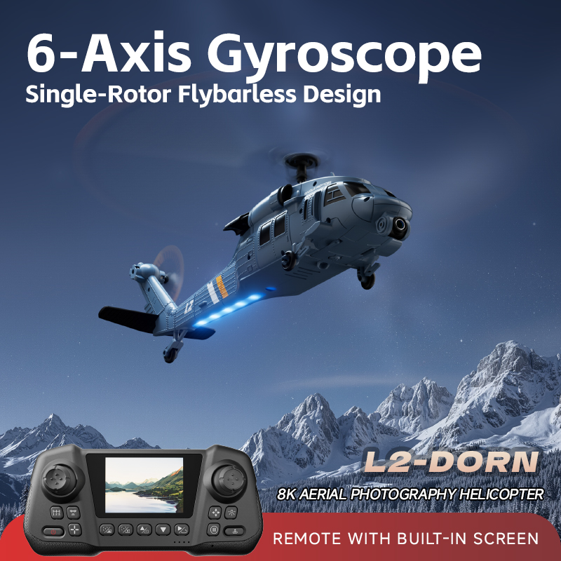 4DRC L2 Apache RC Fighter Heli - Rc Helicopter Single Rotor incelemesi ve fiyatı