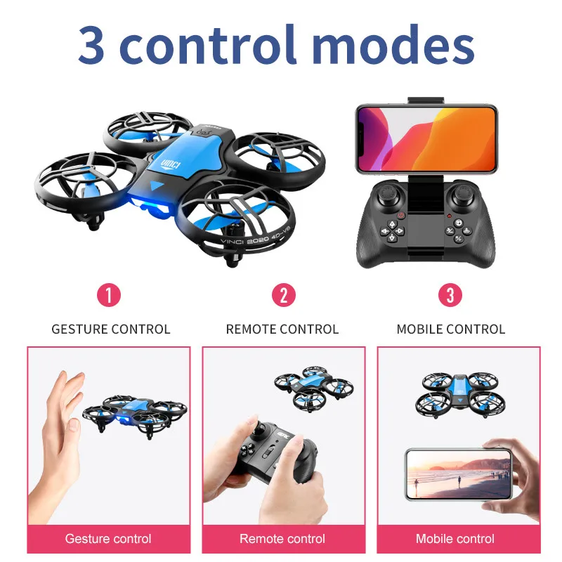 V8 New Mini Drone 4k professio - Rc Helicopter Electric incelemesi ve fiyatı