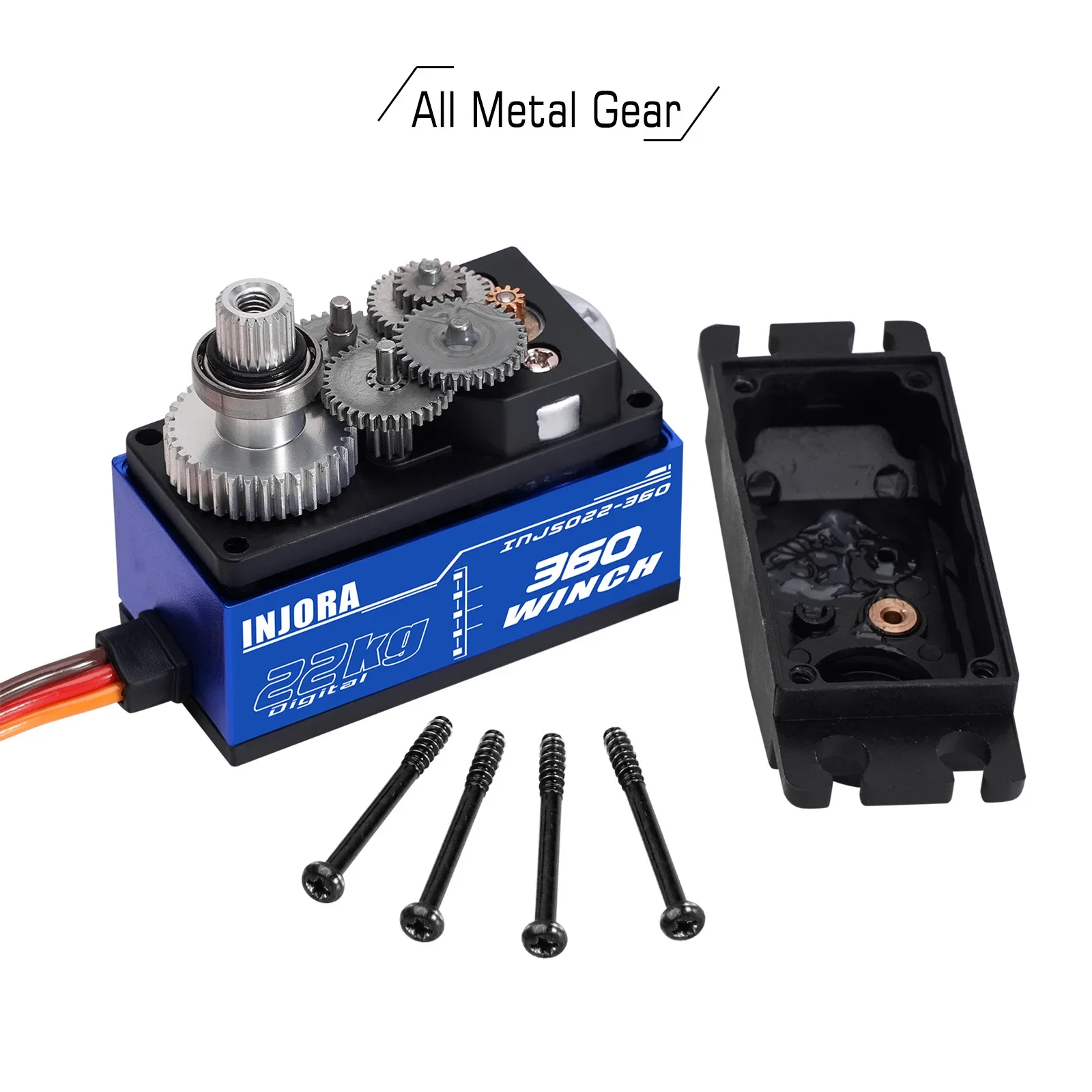 INJORA INJS022-360 22KG 360° R - Rc Helicopter Servo incelemesi ve fiyatı