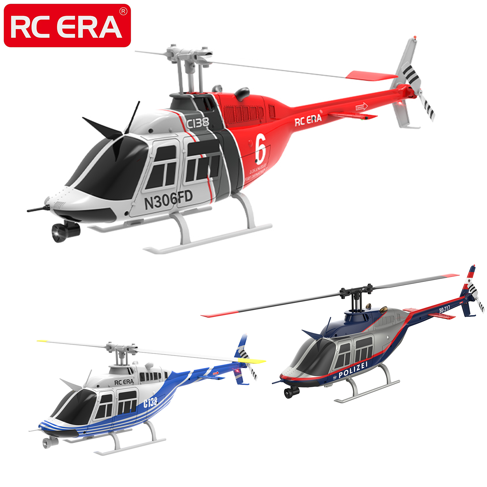 RC ERA C138 BELL 206 Jet Range - Rc Helicopter Gyro incelemesi ve fiyatı