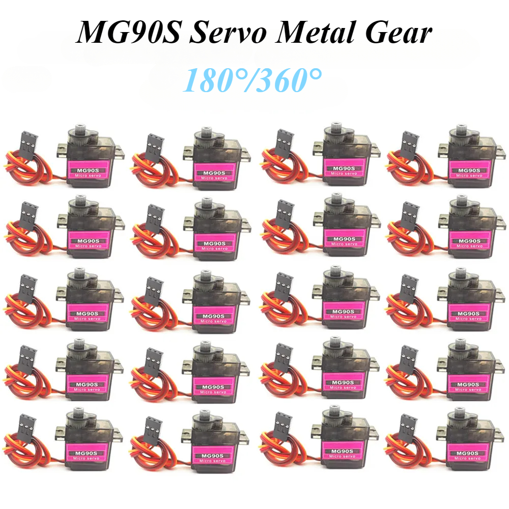 2/4/10/20/50Pcs MG90S Servo Al - Rc Helicopter Servo incelemesi ve fiyatı