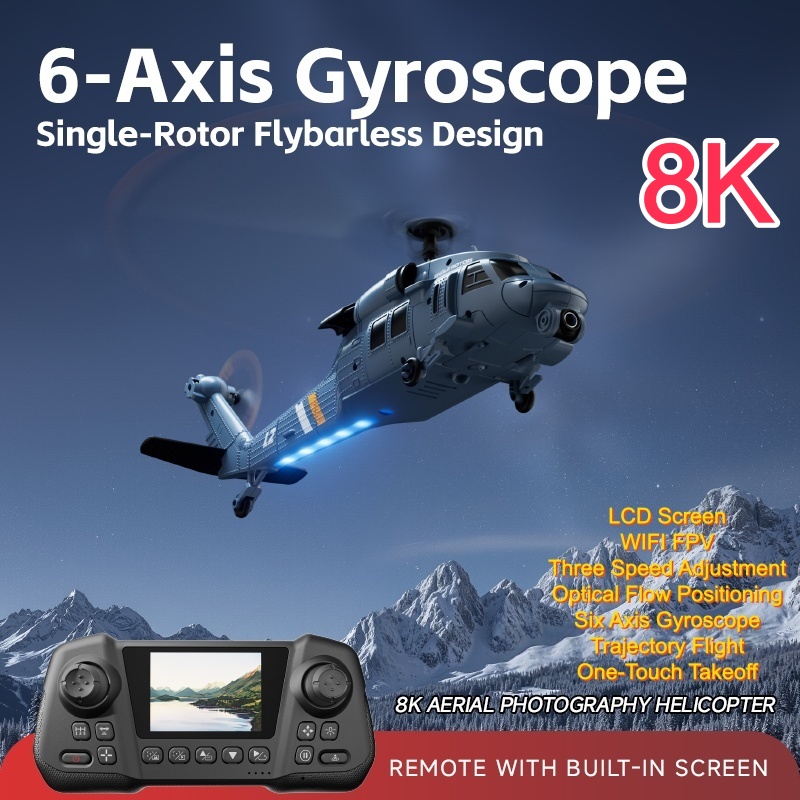 Single-Rotor Flybarless Design - Rc Helicopter Single Rotor incelemesi ve fiyatı