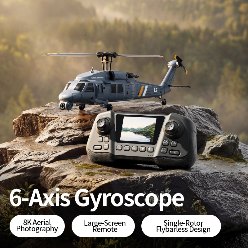 Single-Rotor Flybarless Design - Rc Helicopter Single Rotor incelemesi ve fiyatı