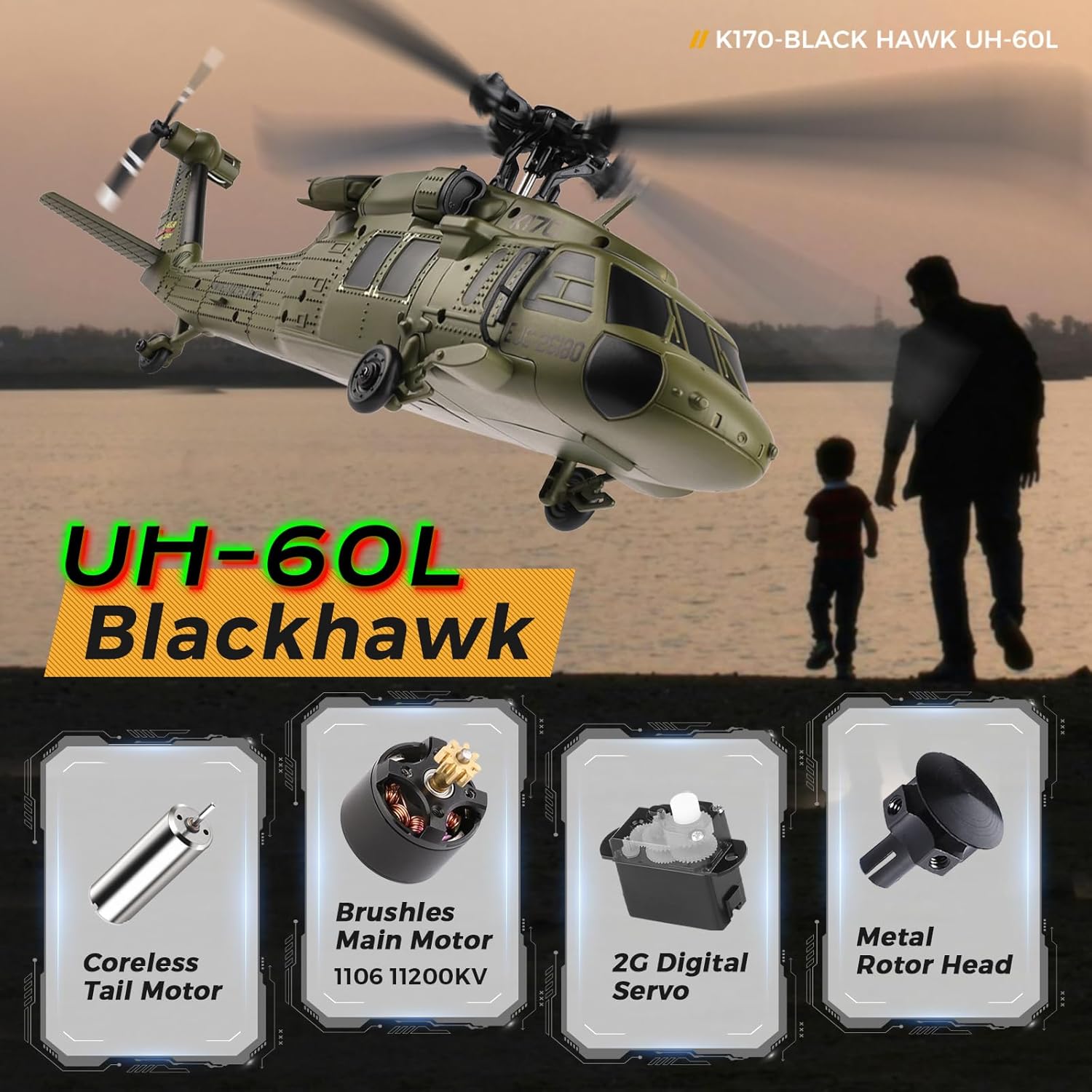 WLtoys K170 Brushless 4-CH RC  - Rc Helicopter Gyro incelemesi ve fiyatı