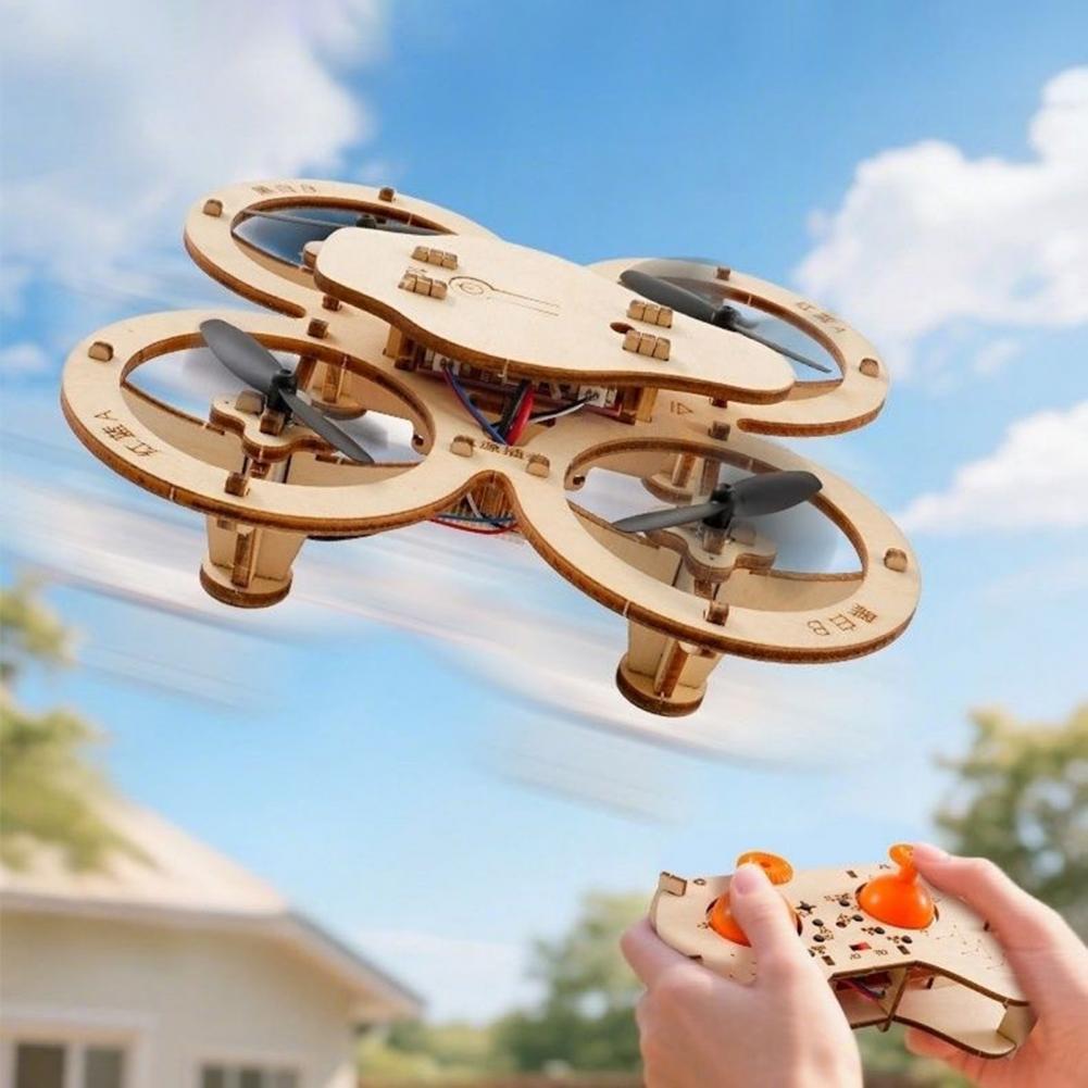 Rc Drone Toy Wooden Drone Puzz - Rc Helicopter Electric incelemesi ve fiyatı