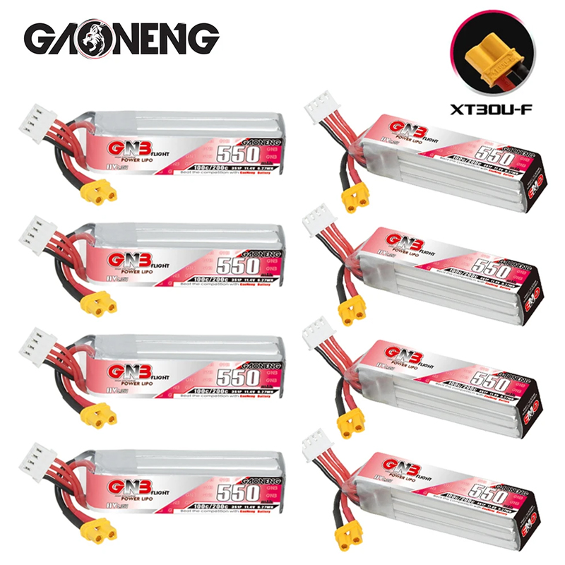 GNB HV 11.4V 550mAh 100C/200C  - Rc Helicopter Battery incelemesi ve fiyatı