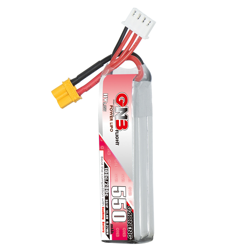GNB HV 11.4V 550mAh 100C/200C  - Rc Helicopter Battery incelemesi ve fiyatı