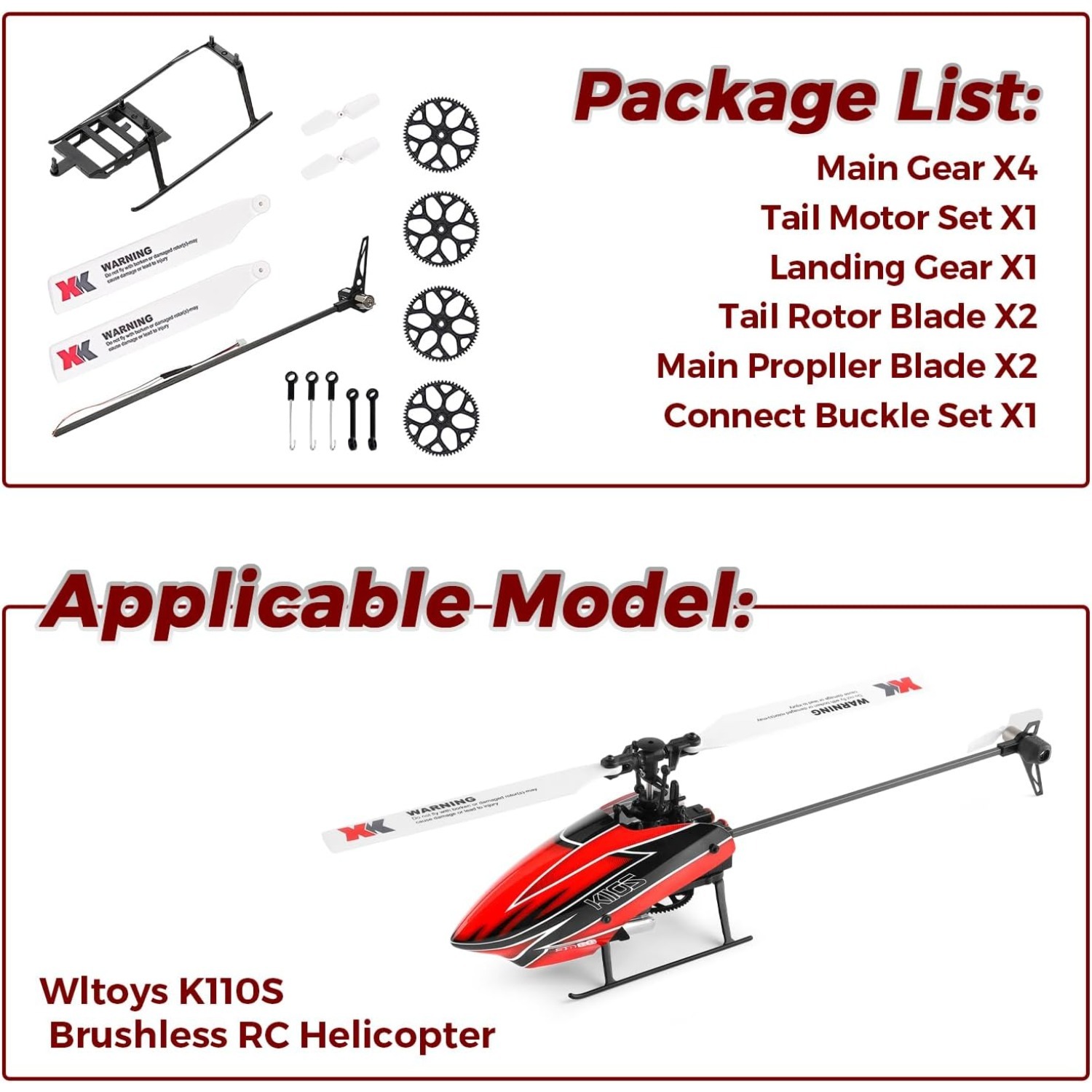 Spare Accessory Kit, Compatibl - Rc Helicopter Remote Control incelemesi ve fiyatı