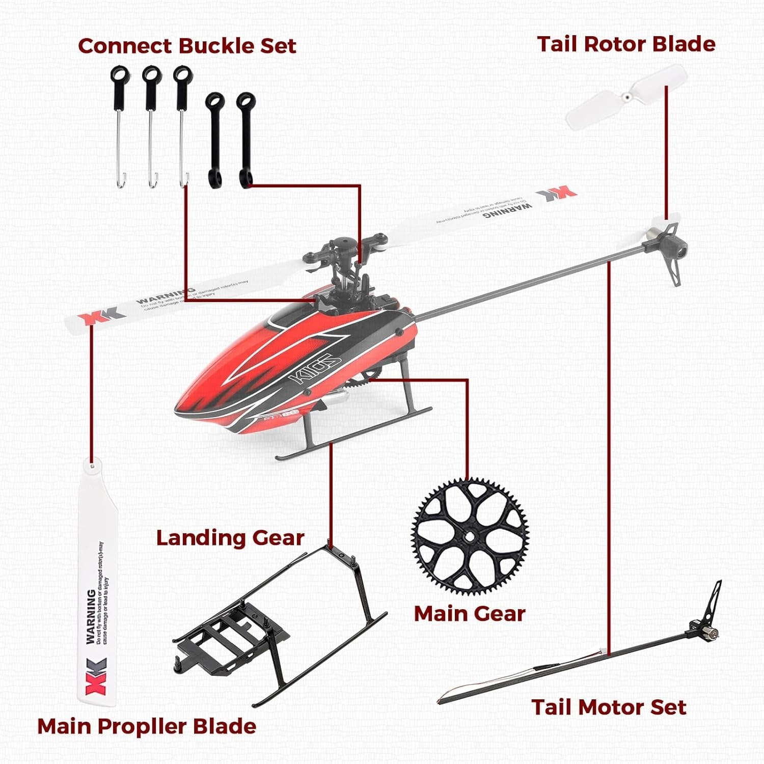 Spare Accessory Kit, Compatibl - Rc Helicopter Remote Control incelemesi ve fiyatı