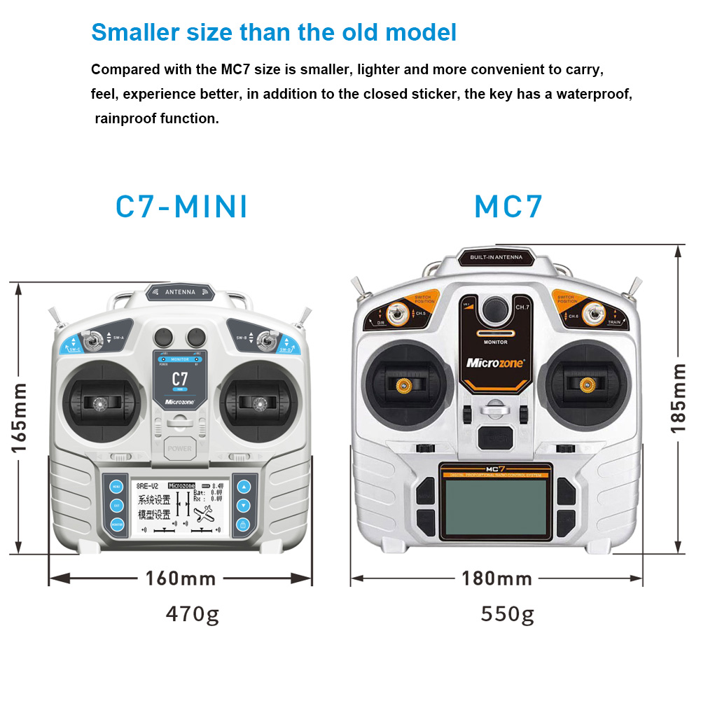 MicroZone MC7 Controller C7 MI - Rc Helicopter Battery incelemesi ve fiyatı