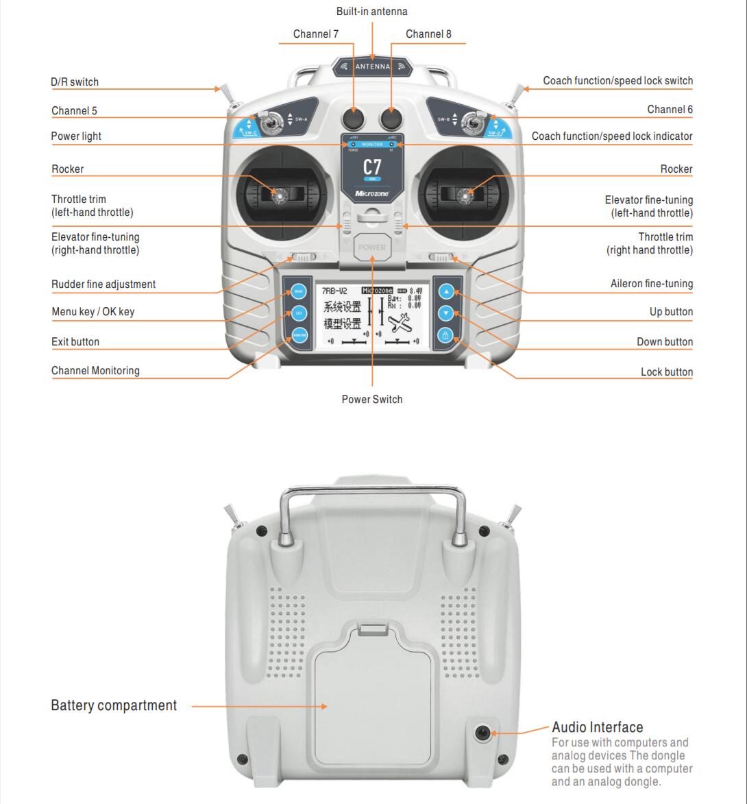 MicroZone MC7 Controller C7 MI - Rc Helicopter Battery incelemesi ve fiyatı