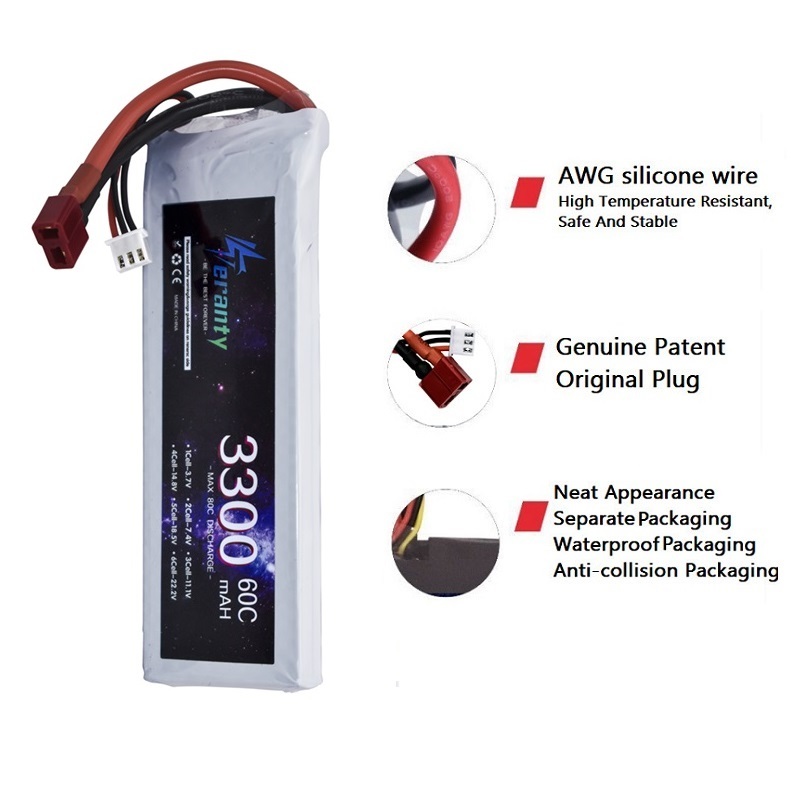 2S 7.4V LiPo Battery 3300mAh 6 - Rc Helicopter Remote Control incelemesi ve fiyatı