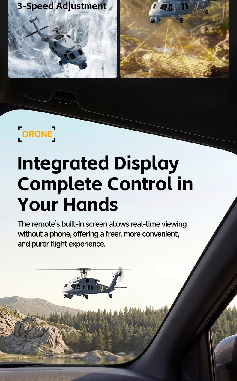 Military Remote Control Screen - Rc Helicopter Single Rotor incelemesi ve fiyatı
