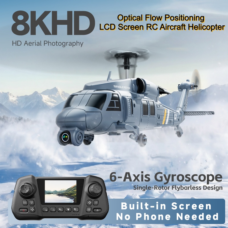 Military Remote Control Screen - Rc Helicopter Single Rotor incelemesi ve fiyatı
