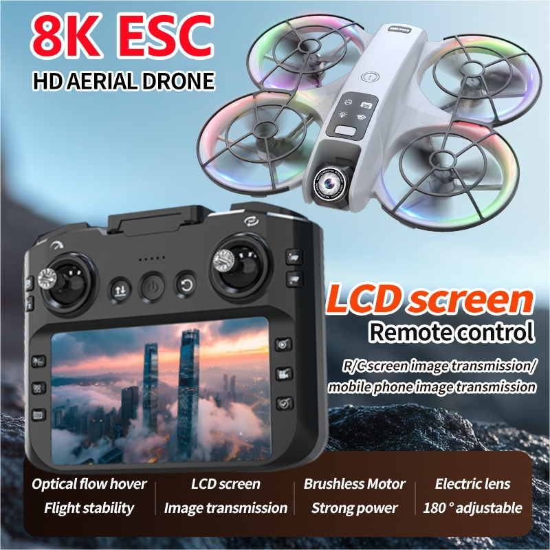 8K ESC 180° Camera Large Scree - Rc Helicopter Large incelemesi ve fiyatı