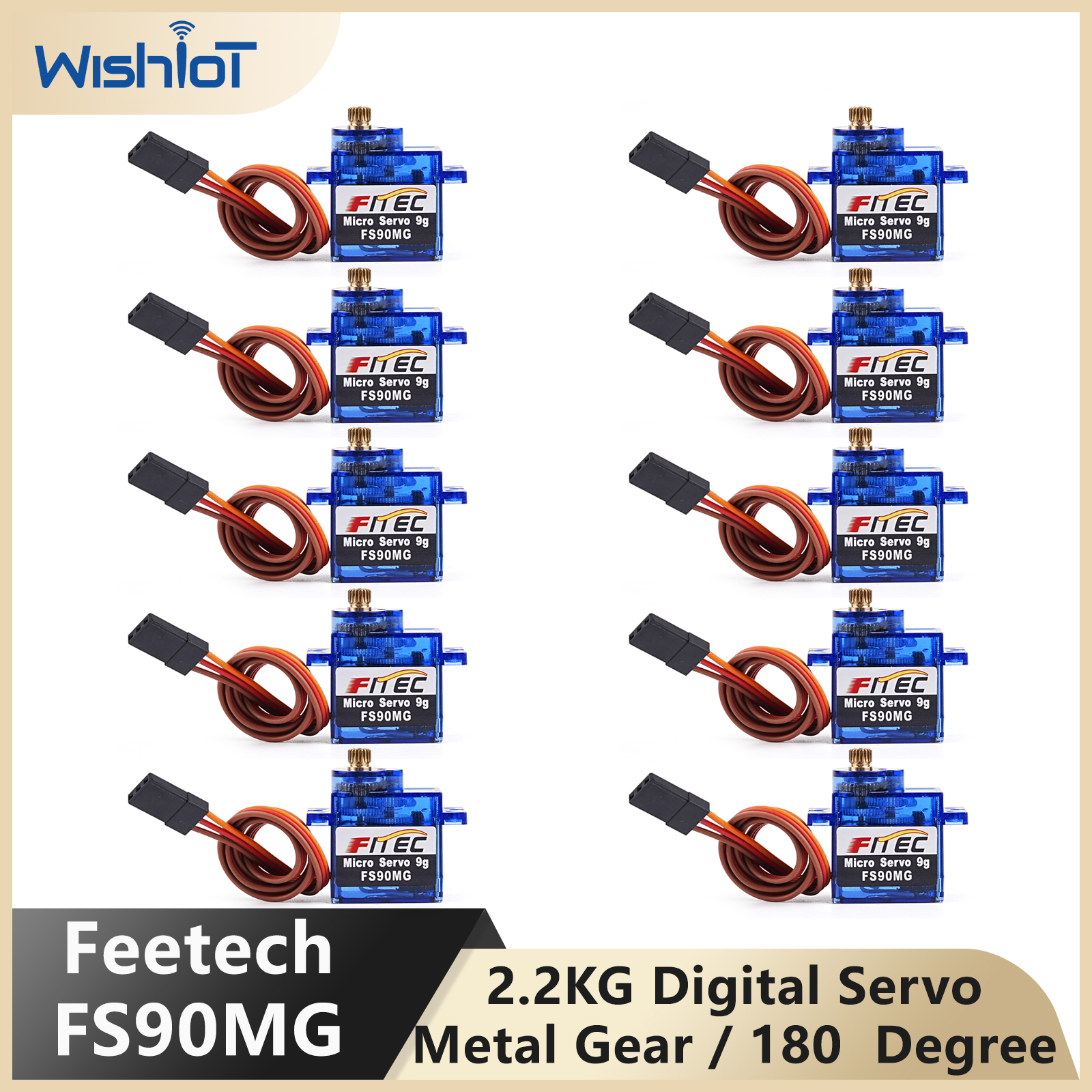 Feetech FS90MG 2.2KG 9g Digita - Rc Helicopter Motor incelemesi ve fiyatı
