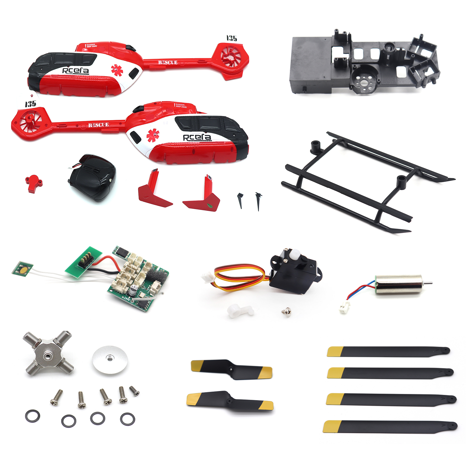 Original Parts for C159 EC-135 - Rc Helicopter Remote Control incelemesi ve fiyatı