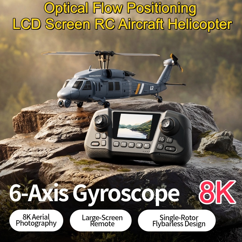 8K Flybarless Optical Flow Hov - Rc Helicopter Coaxial incelemesi ve fiyatı