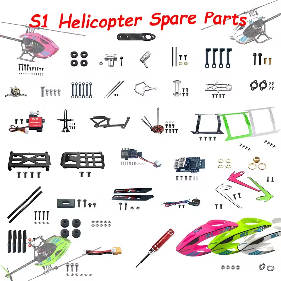 Goosky S1 Remote Control Helic - Rc Helicopter Blade incelemesi ve fiyatı