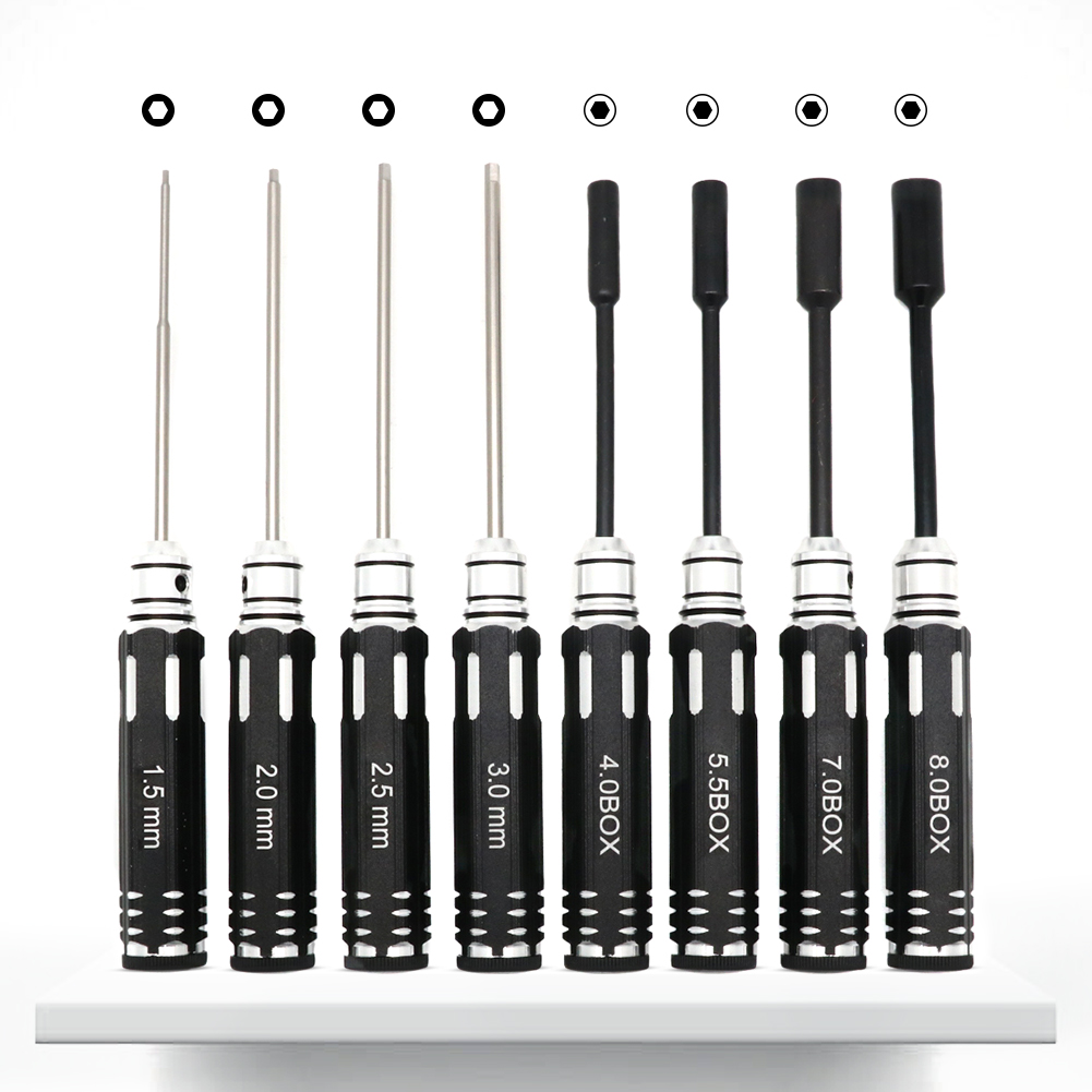 RC Hex Driver Set - 16pcs Hex  - Rc Helicopter Tool Kit incelemesi ve fiyatı