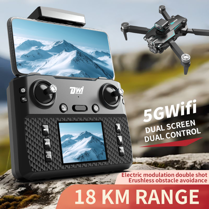 DWI D22 8K Screen FPV RC Drone - Rc Helicopter Electric incelemesi ve fiyatı