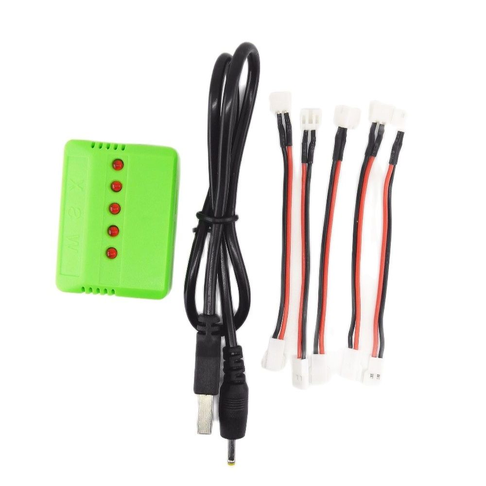 5PCS Cables And 1X 5 In 1 USB  - Rc Helicopter Charger incelemesi ve fiyatı