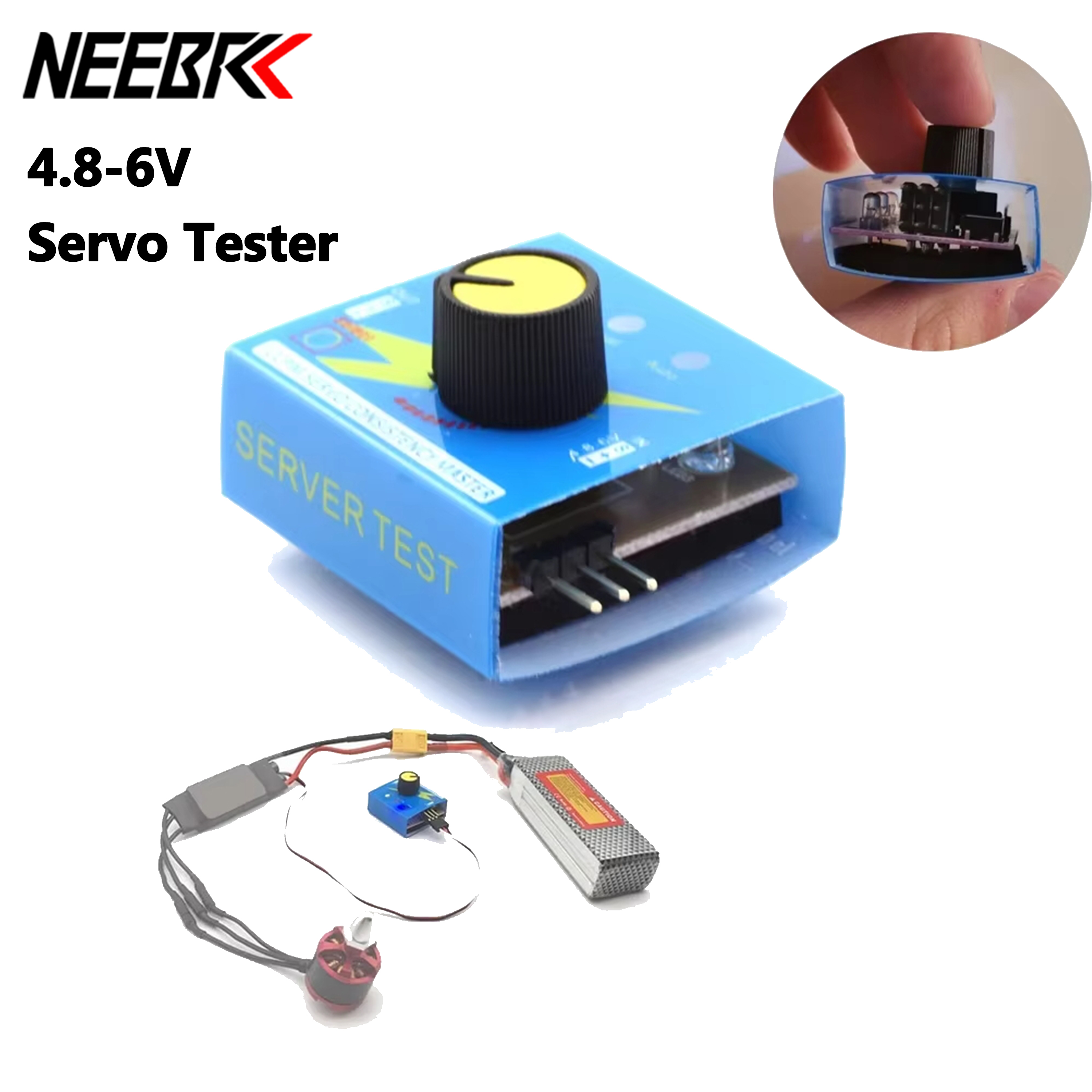 NEEBRC Simple Multi Servo Test - Rc Helicopter Parts incelemesi ve fiyatı