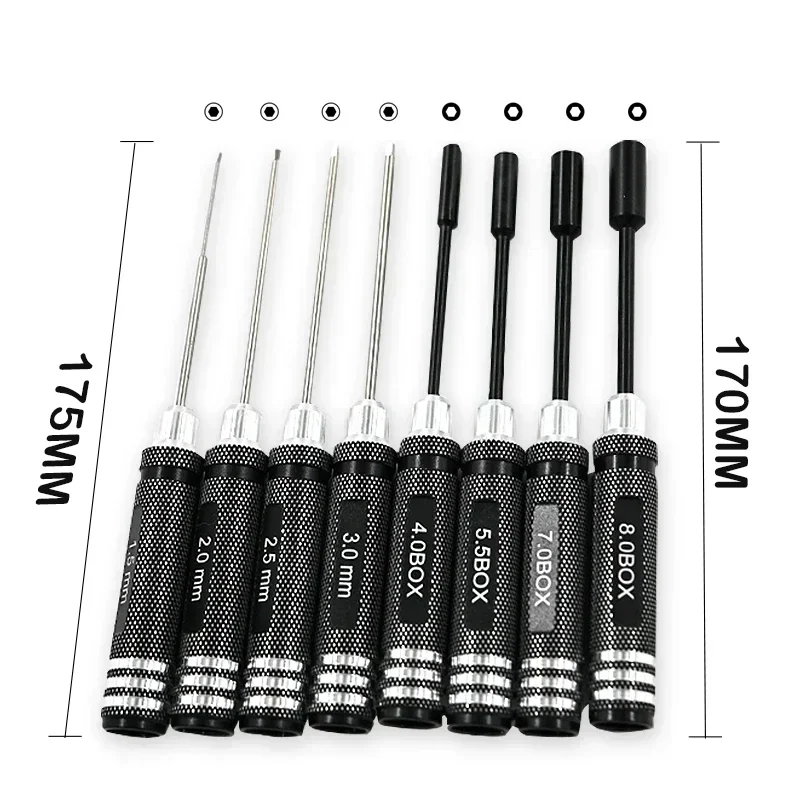 RC Hex Driver Set - 16pcs Hex  - Rc Helicopter Tool Kit incelemesi ve fiyatı