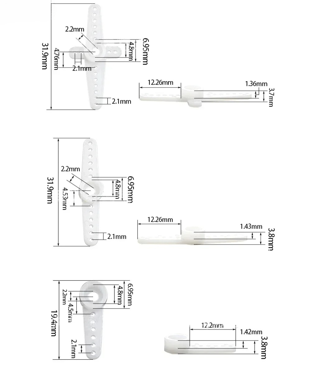 4PCS 9g SG92R Micro Servo Plas - Rc Helicopter Motor incelemesi ve fiyatı