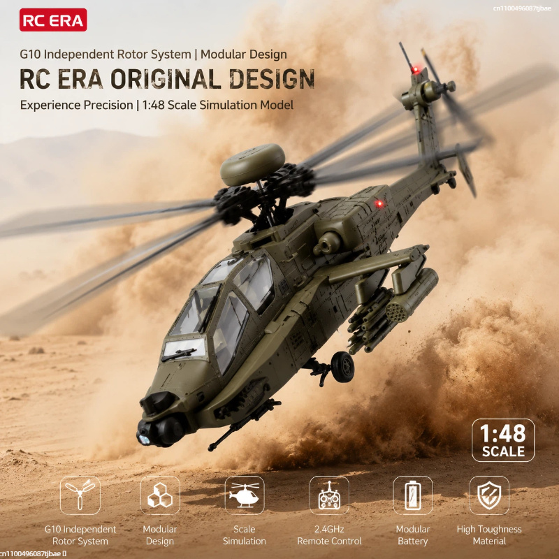 Rc Era Ah 64d Apache Helicopte - Rc Helicopter Single Rotor incelemesi ve fiyatı