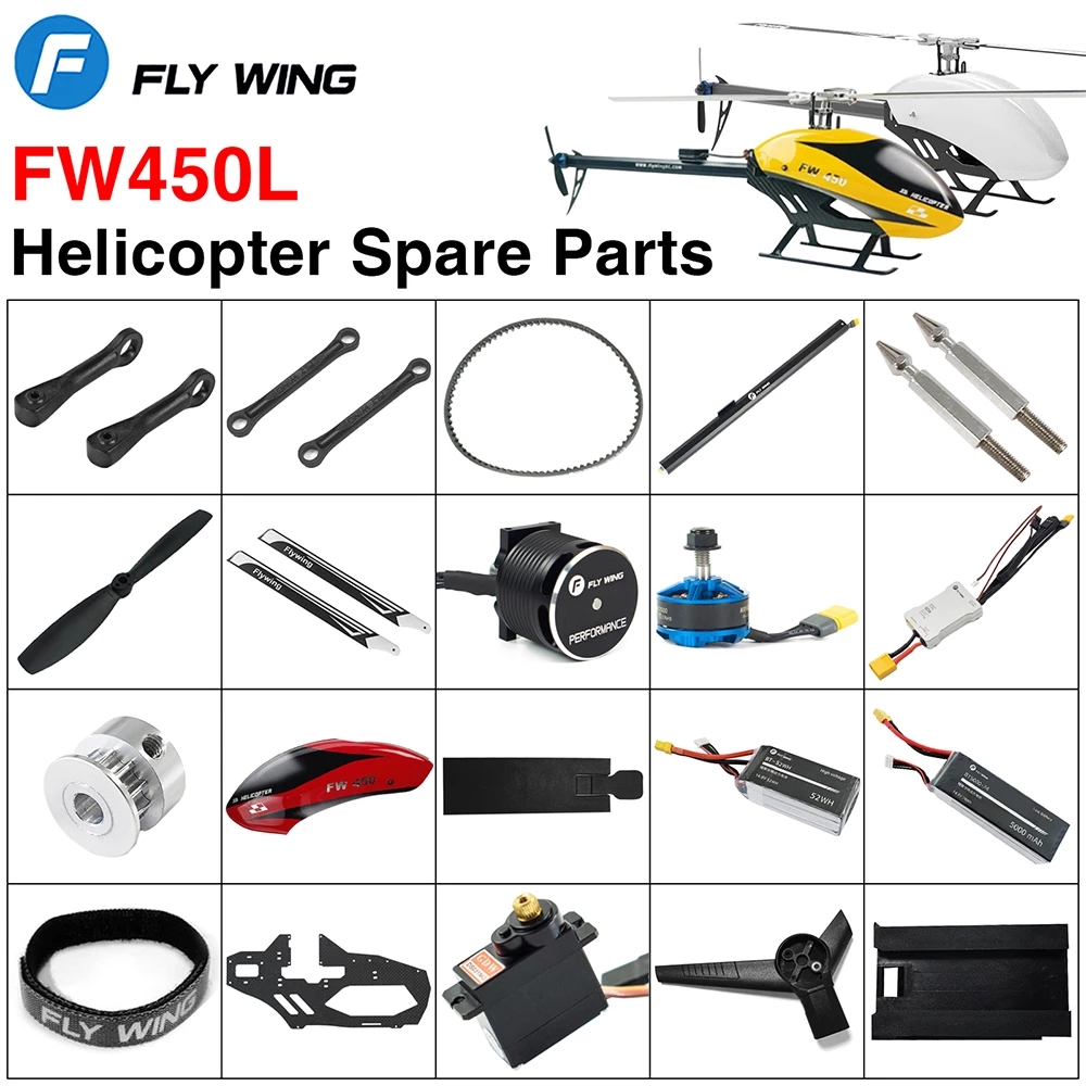 FlyWing FW450L V2 V2.5 Airwolf - Rc Helicopter Blade incelemesi ve fiyatı