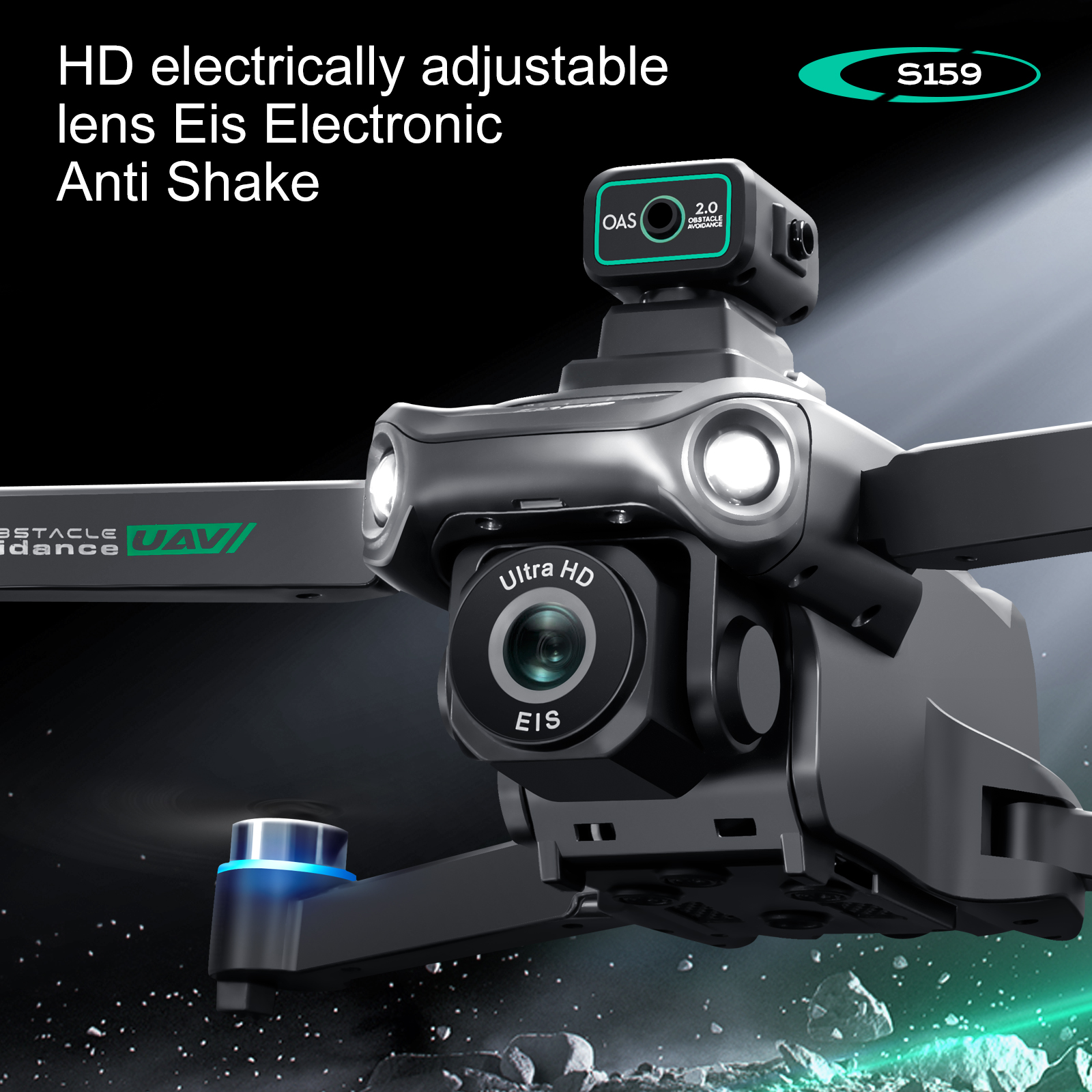 S159 GPS Drone 4K Profesional  - Rc Helicopter Electric incelemesi ve fiyatı