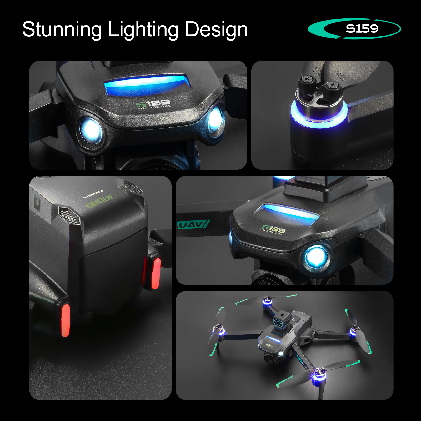 S159 GPS Drone 4K Profesional  - Rc Helicopter Electric incelemesi ve fiyatı