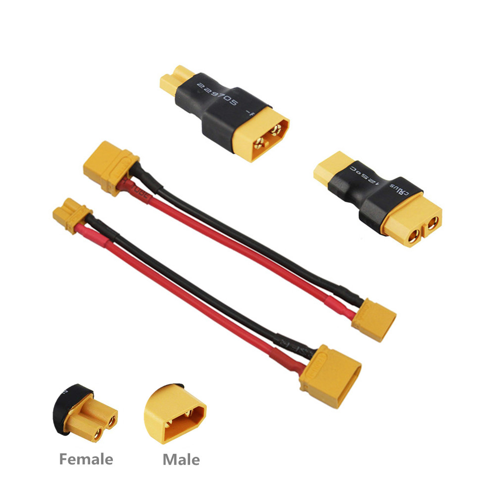 1pcs XT60 to XT30 Connector Ad - Rc Helicopter Parts incelemesi ve fiyatı