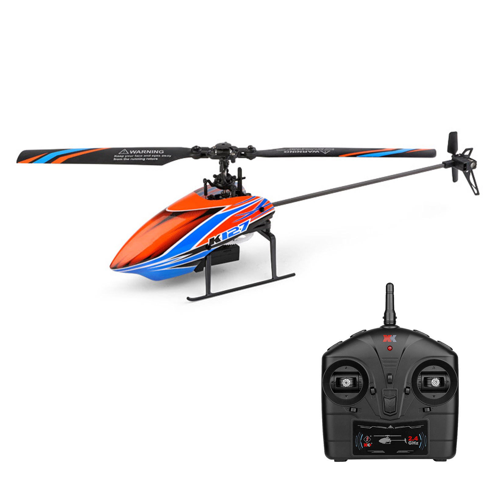 WLtoys XK K127 4CH 6-axis Gyro - Rc Helicopter Single Rotor incelemesi ve fiyatı
